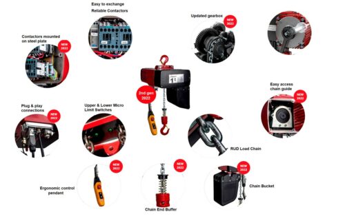 Delta DEH Hoist Features